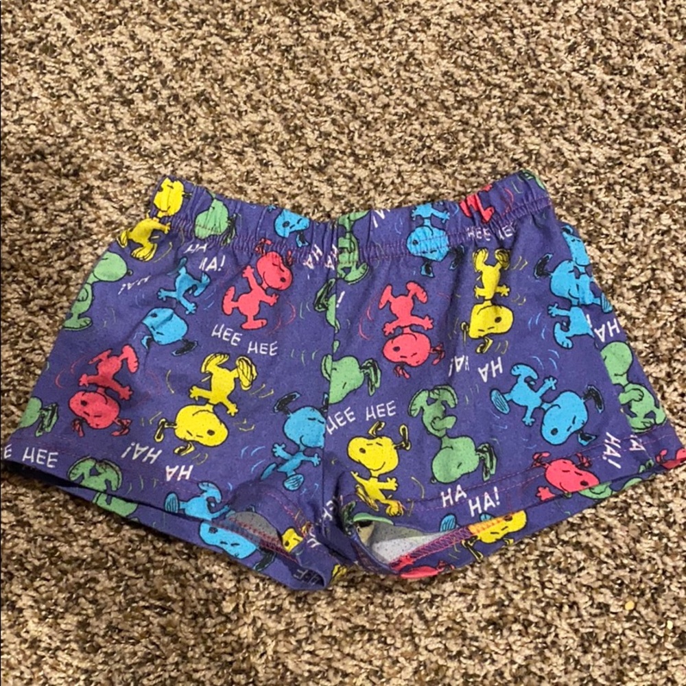 Peanut pajama shorts